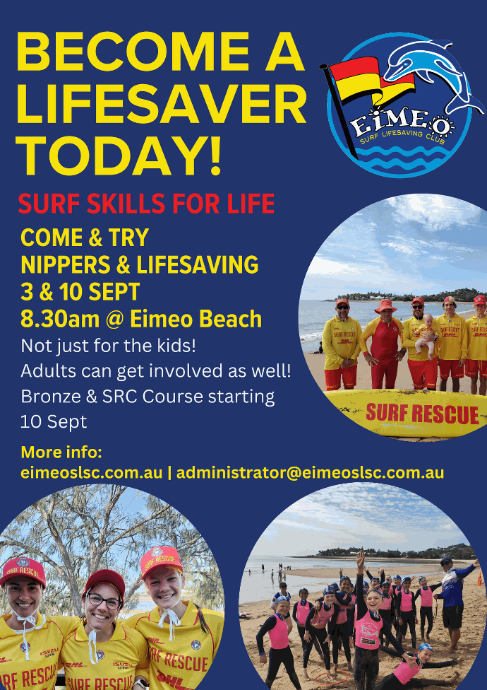 New to Nippers Eimeo SLSC